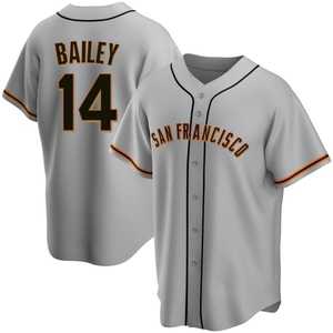 Men%27s San Francisco Giants #14 Patrick Bailey Gray Cool Base Stitched Jersey Dzhi->san francisco giants->MLB Jersey
